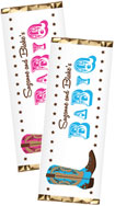 personalized western baby shower candy bar wrapper